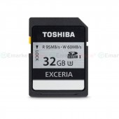 SD CARD 32GB EXCERIA ความเร็วสูง 95MB/s รวดเร็วทั้งภาพนิ่งและต่อเนื่องระดับมืออาชีพ